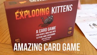 Unboxing of Exploding Kittens Card Game