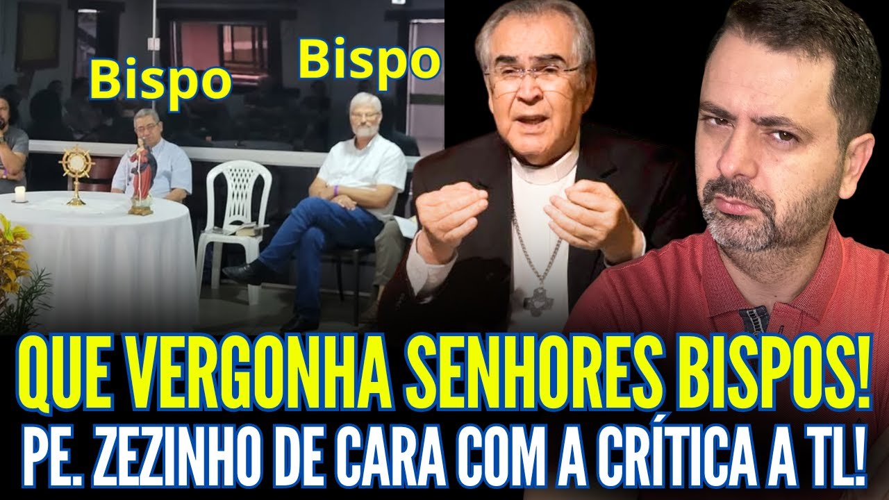 QUE VERGONHA SENHORES BISPOS! PADRE ZEZINHO FICOU DE CARA COM A CRÍTICA A TEOLOGIA DA LIBERTAÇÃO!!