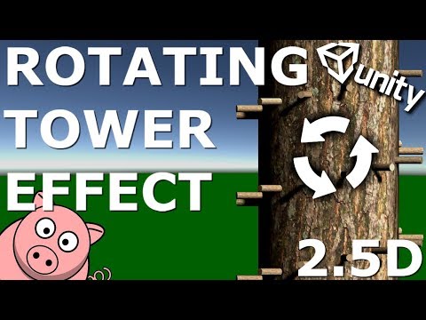 Unity 2.5D Rotating Tower Effect For Platformers