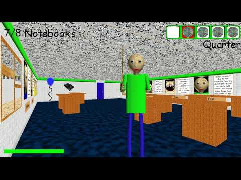 Baldi's Basics The Map Pack (Demo V1.85) Gameplay