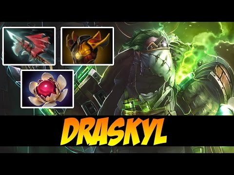 Draskyl Plays Pudge WITH LOTUS ORB AND HURRICANE PIKE - Dota 2
