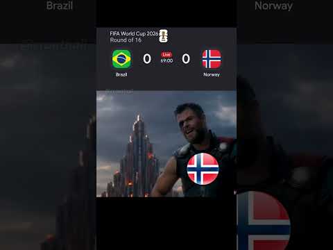 Brasil 1 2 Norway | Highlights