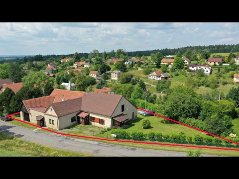 Video RD 3+1, 1+1, 378m2, zahrada 1278m2, Pazucha č.p. 1 u Litomyšle