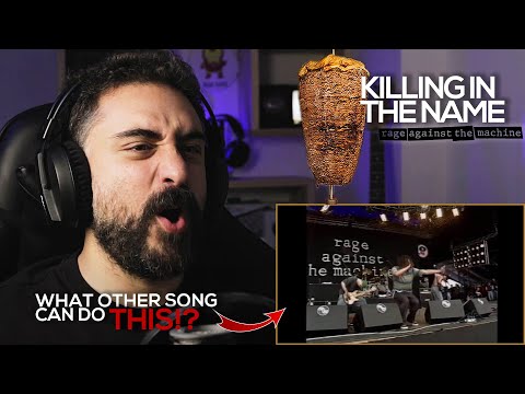 Arab Man Reacts to RAGE AGAINST THE MACHINE - Killing in the Name [LIVE]