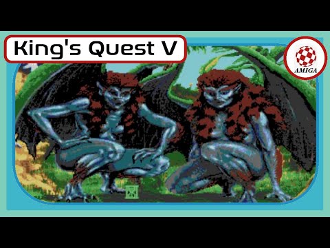 King's Quest V "Any%" in 39m 25s | Speedrun [Amiga]