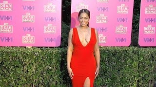 La La Anthony 2017 VH1's "Dear Mama" Purple Carpet