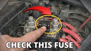 U0073 After Jump Start – Blown Mega Fuse Fix (GM Silverado/Sierra)