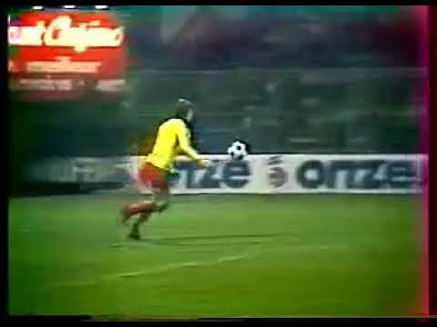 ECC 1976-77. Quarter-finals. AS Saint-Étienne - Liverpool FC. Highlights.