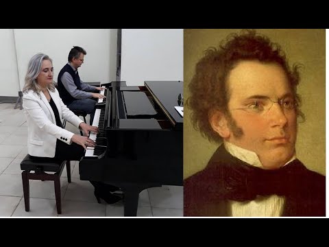 F. Schubert - Fantasie for piano, 4 hands in F minor, D. 940 - J.Avramovska , D.Marinovski