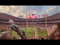9/7 Chiefs Lions National Anthem Stealth Bomber B-2 Flyover