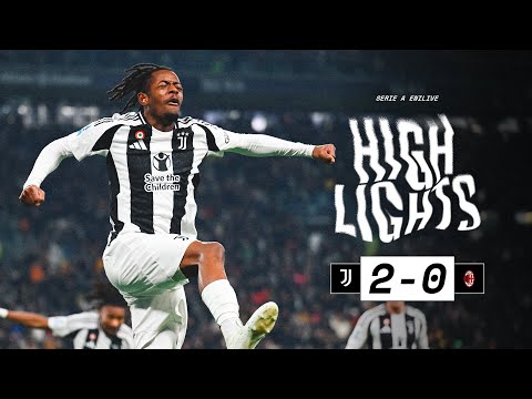 HIGHLIGHTS SERIE A | Juventus 2-0 Milan | MBANGULA and WEAH secure a Great Victory!