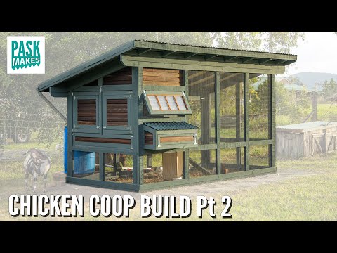 , title : 'Chicken Coop Build - Now Complete [pt2]'