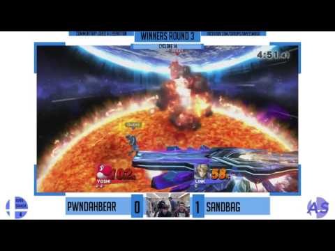 Pwndahbear (Yoshi) vs Sandbag (Link) - Smash 4 Singles
