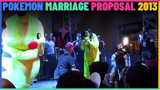 Marriage Proposal At The Pokemon X & Y Launch Event In 2013.