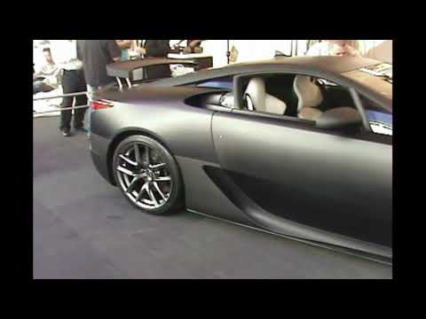 Thumbnail for 552 hp Lexus LF-A : 2009 SEMA Show by Lexus LF