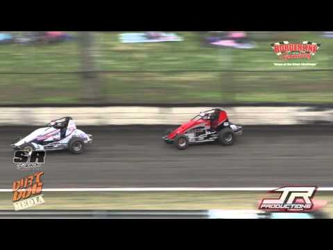 2015 SRA Sprintcars Rd 4 - Wingless Sprints Heat 1