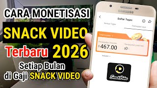 Download lagu CARA MONETISASI SNACK VIDEO 2026, SYARAT MONETISASI SNACK VIDEO, CARA DAPAT UANG DARI SNACK VIDEO mp3 Download lagu CARA MONETISASI SNACK VIDEO 2026, SYARAT MONETISASI SNACK VIDEO, CARA DAPAT UANG DARI SNACK VIDEO mp3