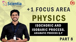 +1 FOCUSAREA PHYSICS | THERMODYNAMICS PART 8 | MALAYALAM CLASS | ISOCHORIC AND ISOBARIC PROCESS
