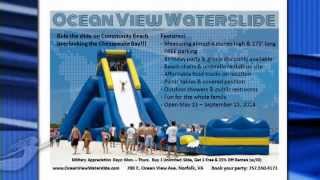 preview picture of video 'Ocean View Waterslide Makes a Splash'