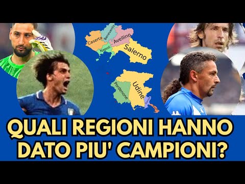 Which ITALIAN REGION has produced the best FOOTBALLERS? 🏆 Knockout tournament!