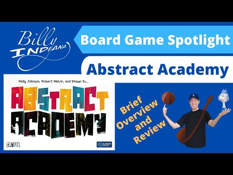 Abstract Academy Board Game Spotlight (a brief Overview and Review)