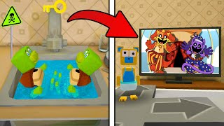 Turtle Pool. CatNap DogDay TV - Super Bear Adventure Gameplay Walkthrough