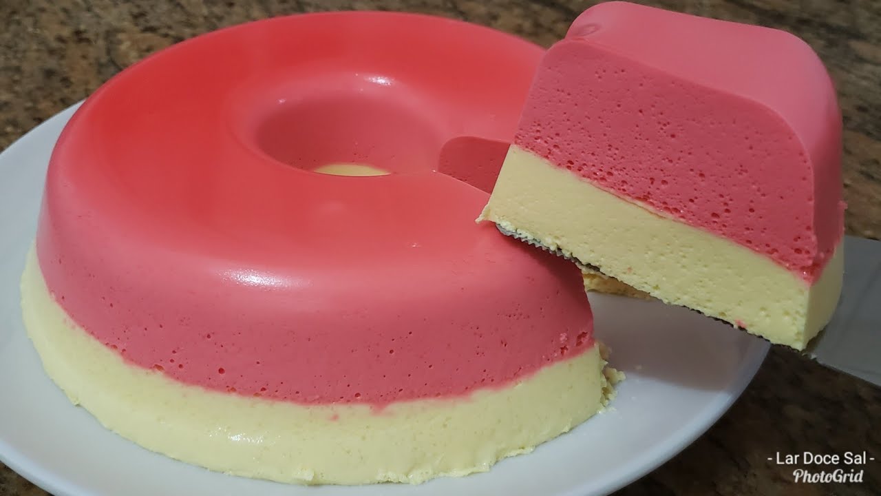 APENAS 2 INGREDIENTES ESSA SOBREMESA FÁCIL E RÁPIDA