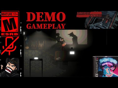 SUBVERSIVE MEMORIES by Southward Studio - Full Demo Haunted PS1 FLIPSIDE FRIGHTS - Dark Side of Disc