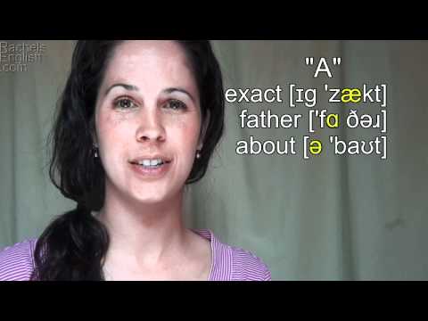 How to Pronounce the Letter A: American English