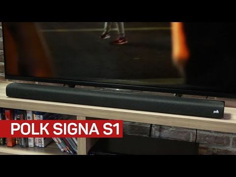 Polk's Signa S1 sound bar sounds expensive but isn't