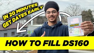 How to fill "DS 160 FORM" for "USA TOURIST VISA" from Canada in 2024 | USA Visa Application 2024