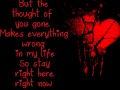 My Darkest Days - Without You Lyrics 