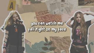 Avril Lavigne - 𝙁𝙖𝙡𝙡𝙞𝙣𝙜 𝙙𝙤𝙬𝙣 (Lyrics) | B-Side