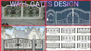 Modern wall gates design for compound/latest catalogue design#