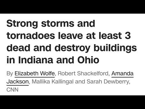 These Powerful And Deadly Storms And Tempests Are Sent To Satisfy The LORDS Wrath.