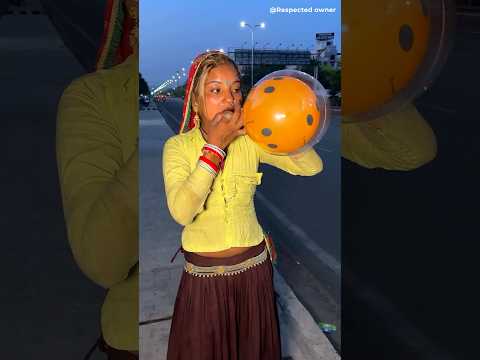 She Claimed She Could Inflate 3 Balloons Inside One Balloon