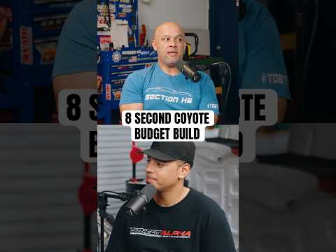 How To Build an 8 Second Mustang Coyote #shorts