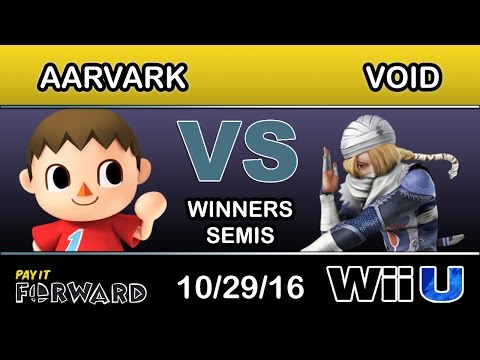 2GG: Pay it Forward - Aarvark (Villager) Vs. CLG | VoiD (Sheik) Winners Semis - Smash Wii U