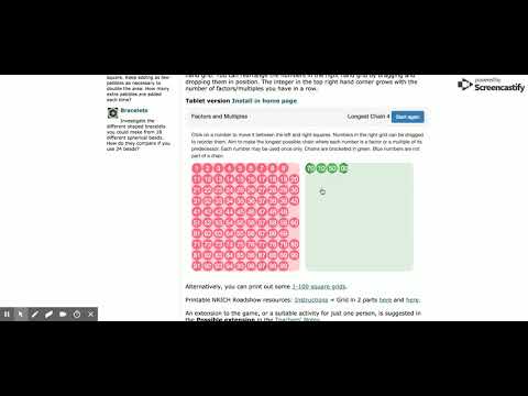 Factors and Multiples Game : nrich.maths.org