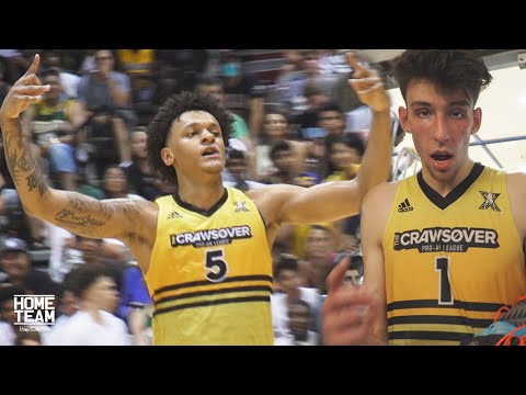 Paolo Banchero & Chet Holmgren EPIC MATCH UP vs. Jaden McDaniels at the CrawsOver Pro Am