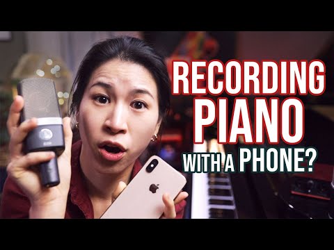 How to Record Piano with Phone or Other Microphones
