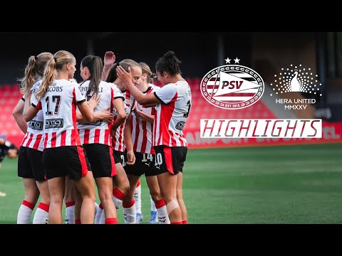 Highlights | Ruime overwinning voor PSV Vrouwen in Eindhoven 🎯