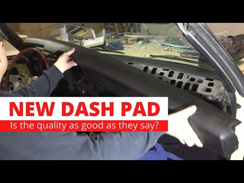 1969 Camaro RS Convertible. New SHOW QUALITY Dash Pad, Is it? Install dash and interior.