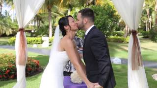 preview picture of video 'Amy & Matt's Destination Wedding at Paradisus Palma Real in Punta Cana'