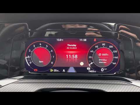 Approved Used Volkswagen Golf 8 R-Line 1.5TSI 130PS in Deep Black - KY71XDP - Wrexham Volkswagen