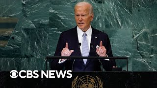 Biden addresses U.N. General Assembly in New York | full video