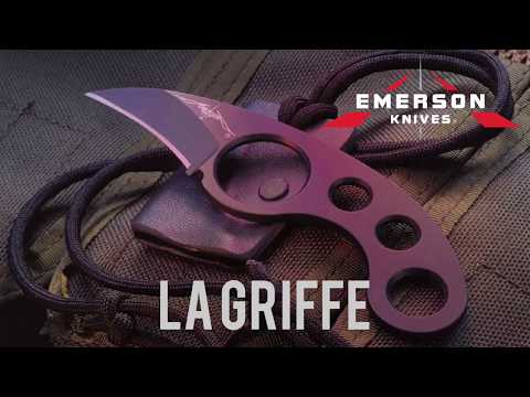 The Emerson Knives La Griffe designed by Fred Perrin