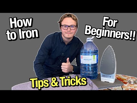 How to Use a STEAM IRON for Beginners 2020! Steam Iron vs Dry Iron Which is BEST!