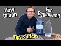 How to Use a STEAM IRON for Beginners 2020! Steam Iron vs Dry Iron Which is BEST!