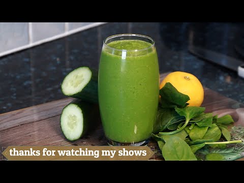 ONE WEIGHT LOSS RECIPE GREEN SMOOTHIE | Chef Ricardo Cooking | BREAKFAST IDEAS IN THE MORNING 🙏👈❤